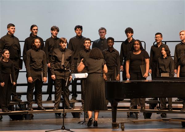 2023 All County Chorus Students Performing